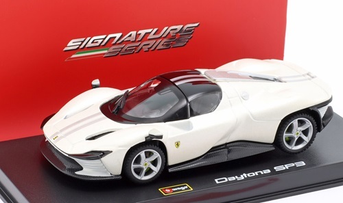  BBurago * signature 1/43 Ferrari * Daytona SP3 pearlwhite 2022