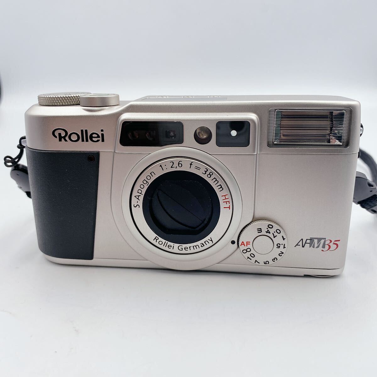 動作品 ローライ Rollei AFM35 S-Apogon 38mm F2.6 HFT コンパクトフィルムカメラ 美品の画像2