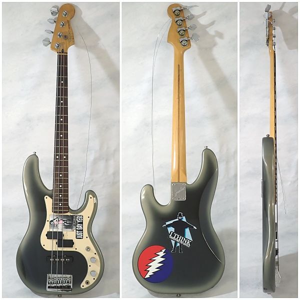 【ジャンク品】 Fender フェンダー U.S.A. PRECISION BASS PLUS BKB RN プレシジョンベース 1993～1994年製 Fender-Lace Sensor_画像1