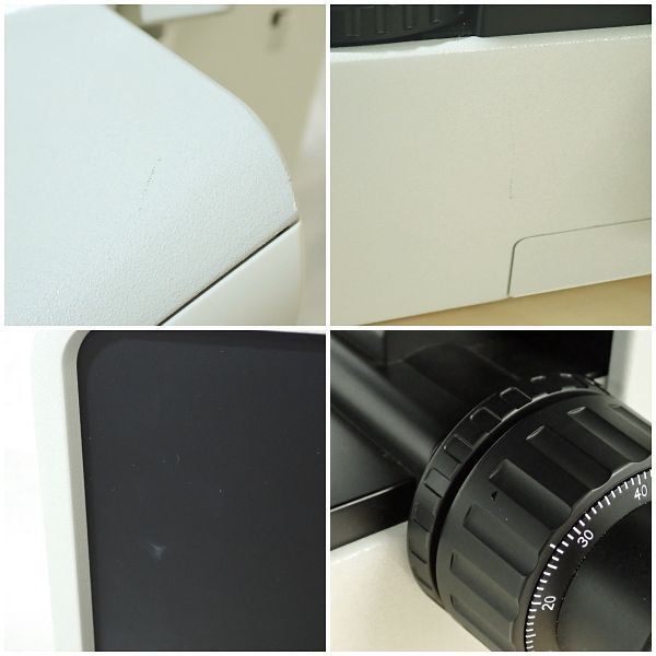 OLYMPUS オリンパス システム生物顕微鏡 BX43F 接眼レンズ・対物レンズ5本付き UPlanFL N 4x 20x / UPlanFI 10x 40x 100xの画像10