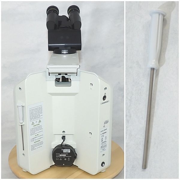 OLYMPUS オリンパス システム生物顕微鏡 BX43F 接眼レンズ・対物レンズ5本付き UPlanFL N 4x 20x / UPlanFI 10x 40x 100xの画像3