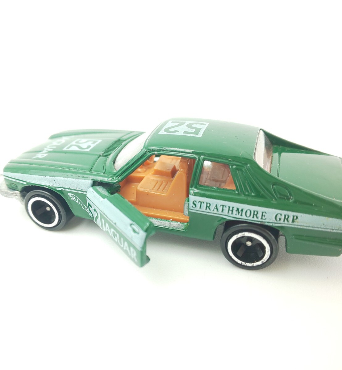 当時もの☆tomica NO.F14 S=1/67 JAGUAR XJ-S MADE IN JAPAN TOMY☆ 青箱 トミカ 日本製 ジャガー 52 STRATHMORE GRP_画像10