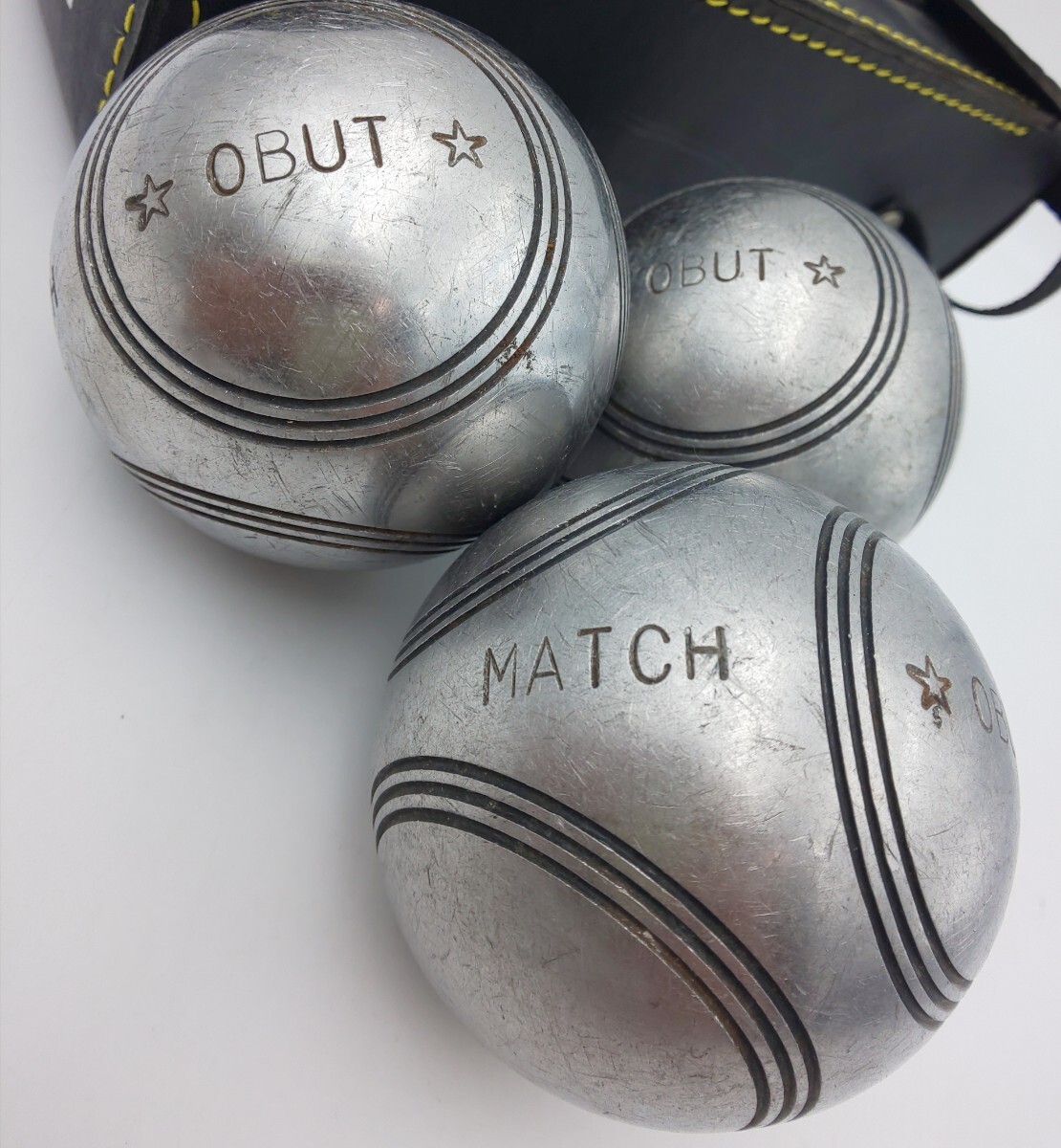 ☆OBUT ペタンク ボール MATCH F70 690 MADE IN FRANCE☆フランス製_画像5