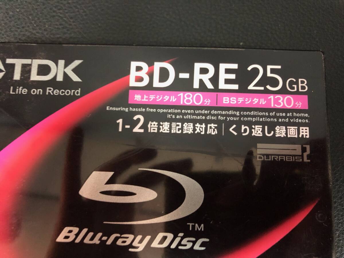 未使用 Blu-ray Disc ブルーレイディスク くり返し録画用 TDK BD-RE 25GB 240401-23_画像6