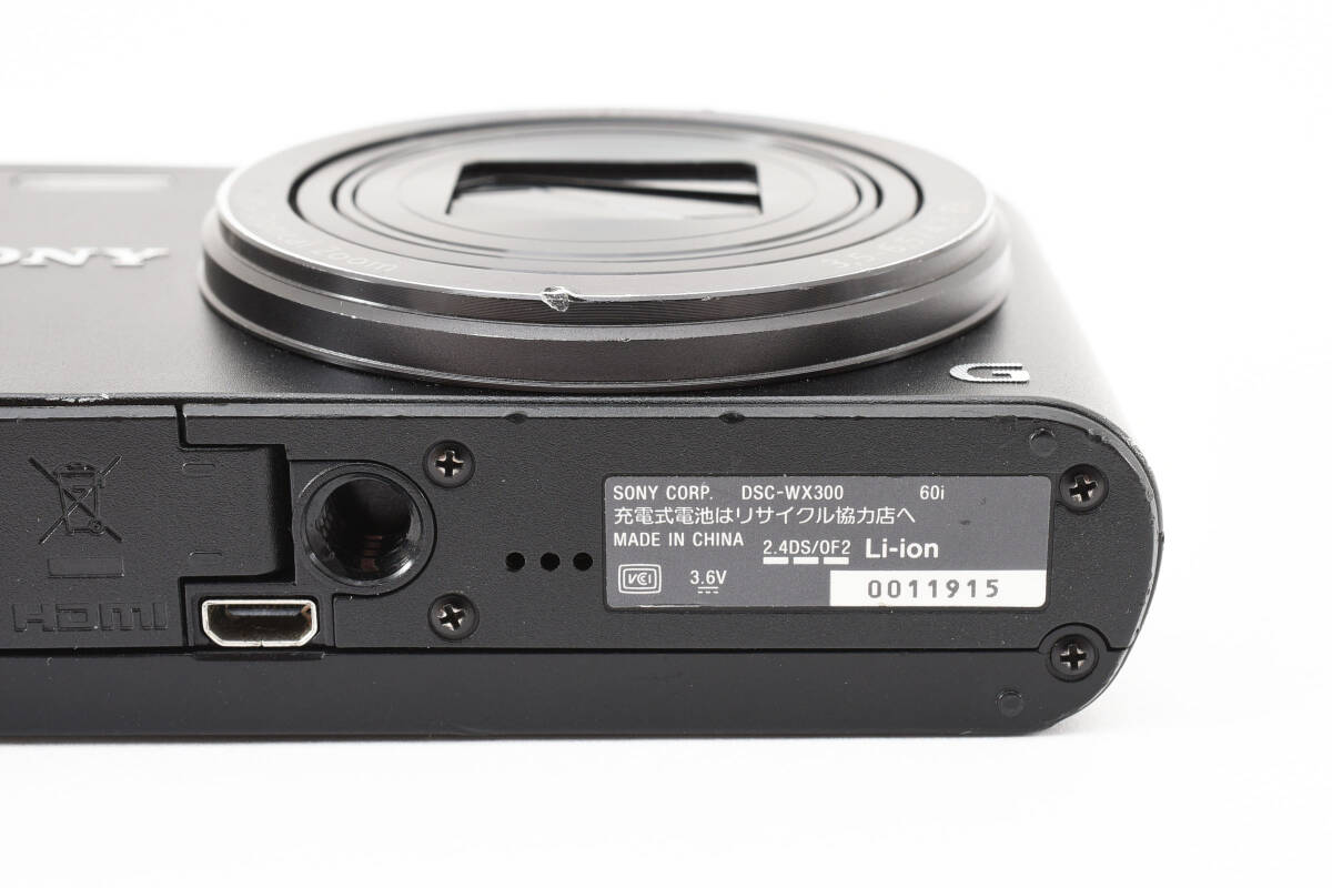 ■ 難あり ■ ソニー　SONY DSC-WX300 コンパクトデジタルカメラ #3093Y6MA13-31