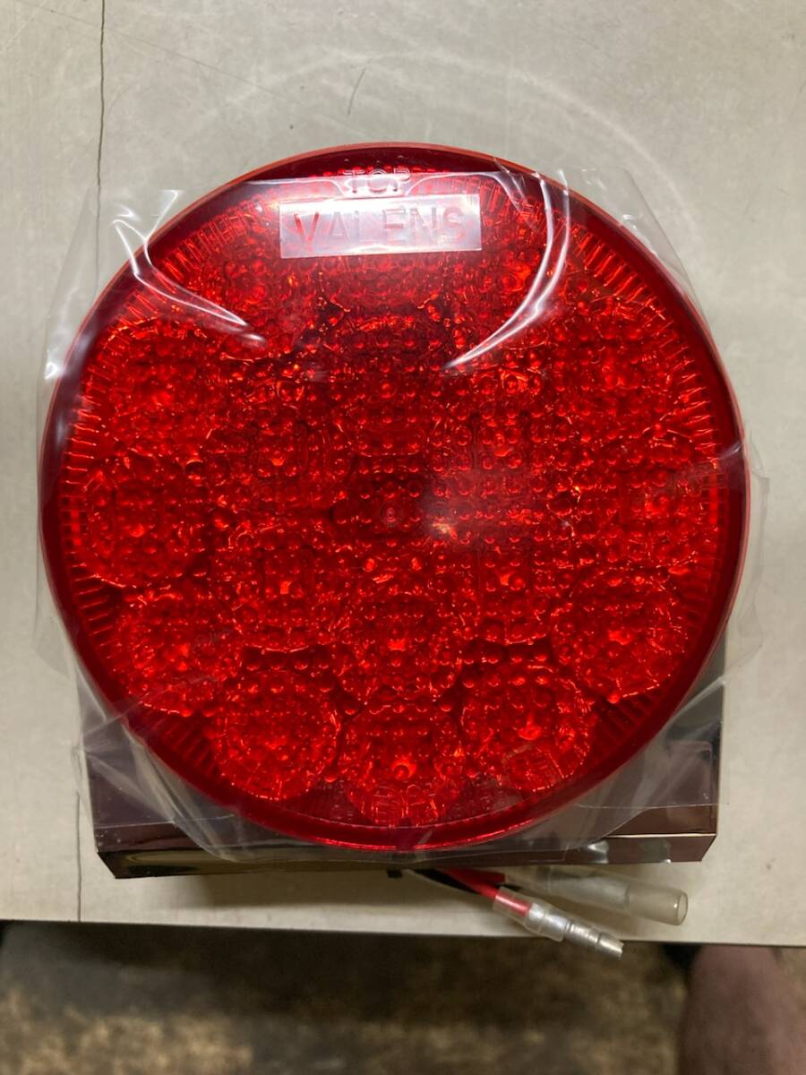 VS-L201VRC LED19 丸テール 赤 メッキ仕様 トラック用品_画像1