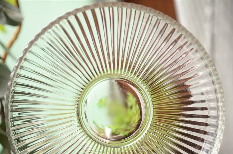 1940年代～ フィンランド製 Goran Hongell Sade 13.5cm ガラスのプレート お皿 小皿 北欧 ヴィンテージ アンティーク_it2864_画像7