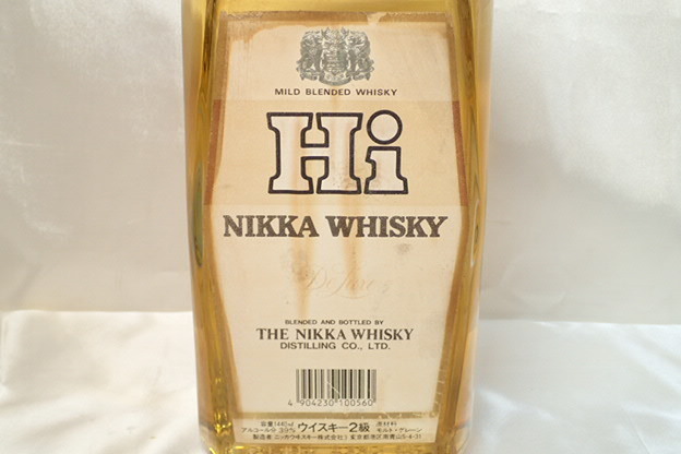 4243[M]◆未開栓古酒◆Hi NIKKA WHISKY/ハイ ニッカ ウイスキー/DELUXE/デラックス/2級/1440ml/39%/まとめて 3本セットの画像7