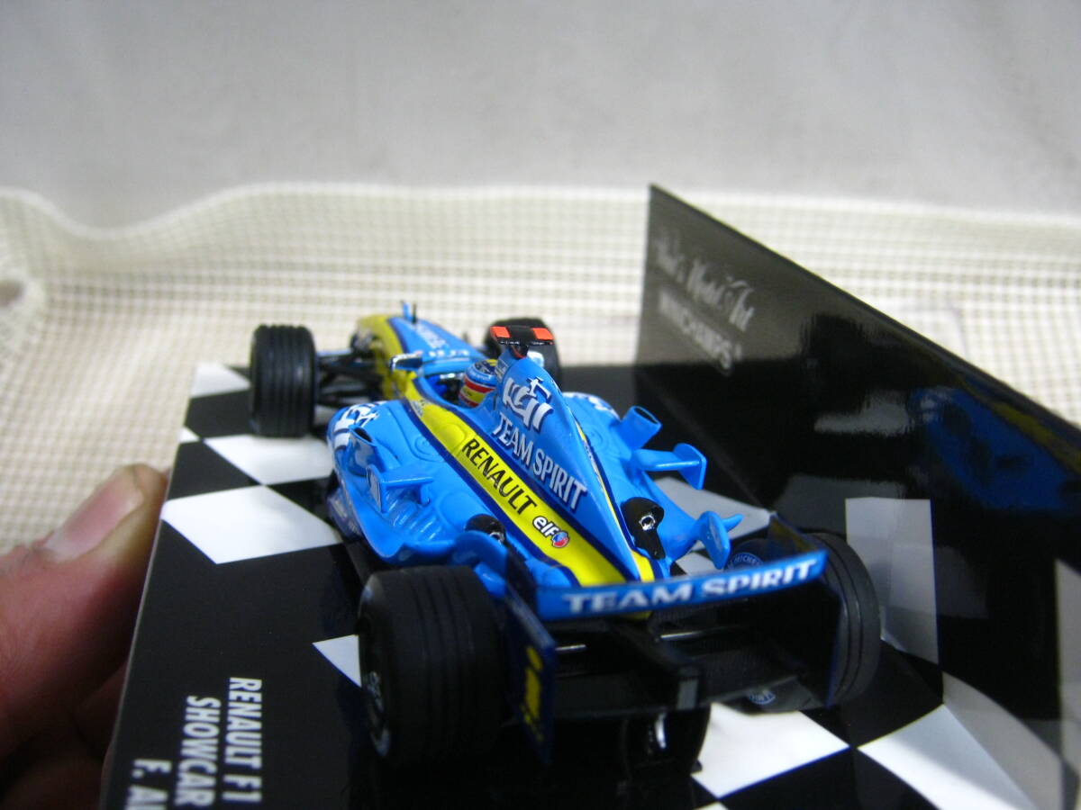 ・送料300円●ミニカー 現状●ミニチャンプス 1/43●ルノー F1チーム●ショーカー SHOWCAR 2005 アロンソ_画像5