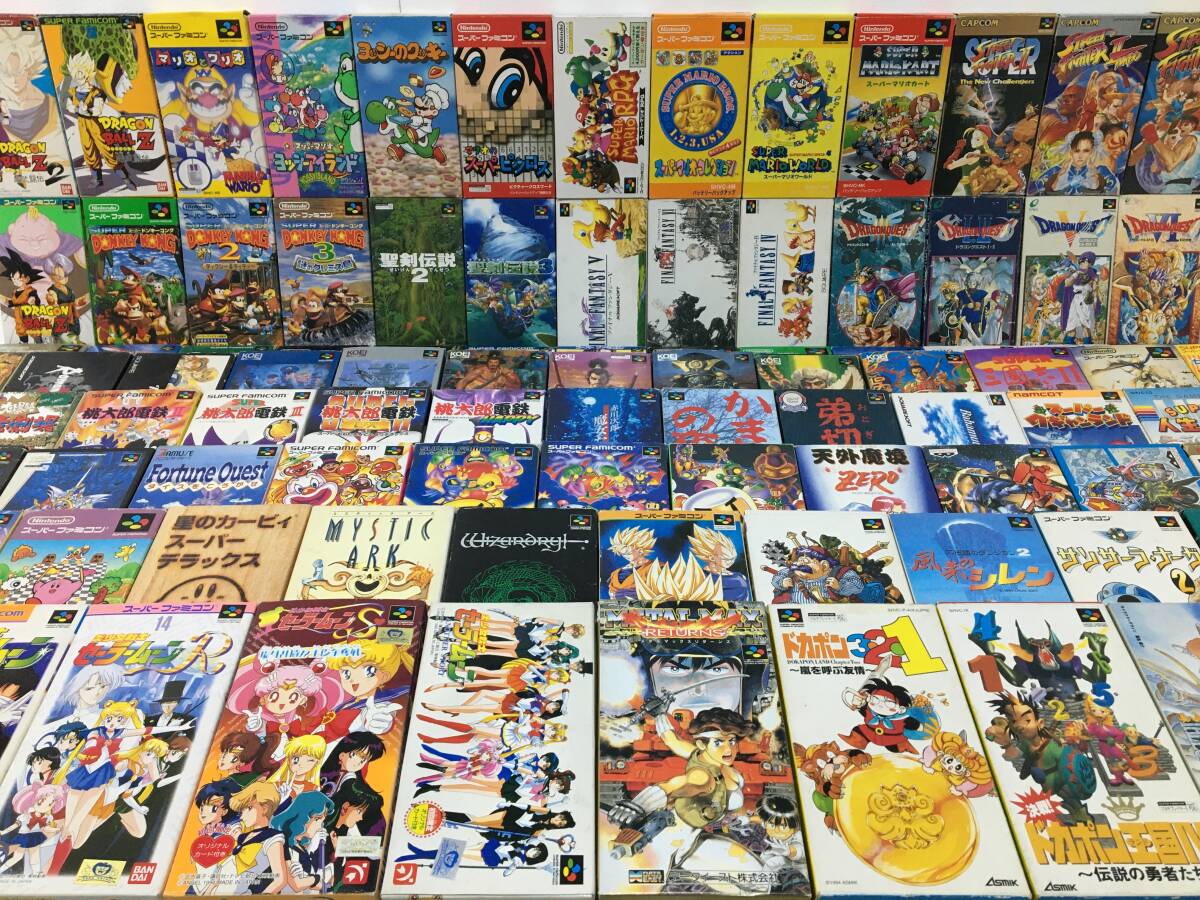 ★☆ケ107 SFC スーパーファミコン 全て 箱・説明書付き ダブり無し 100本セット メタルマックスリターンズ DBZ ハイパーディメンション 他の画像1