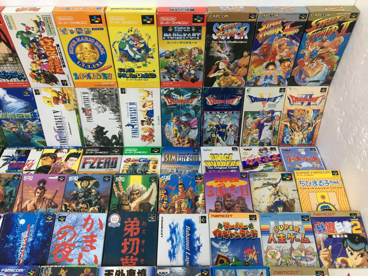 ★☆ケ107 SFC スーパーファミコン 全て 箱・説明書付き ダブり無し 100本セット メタルマックスリターンズ DBZ ハイパーディメンション 他の画像3