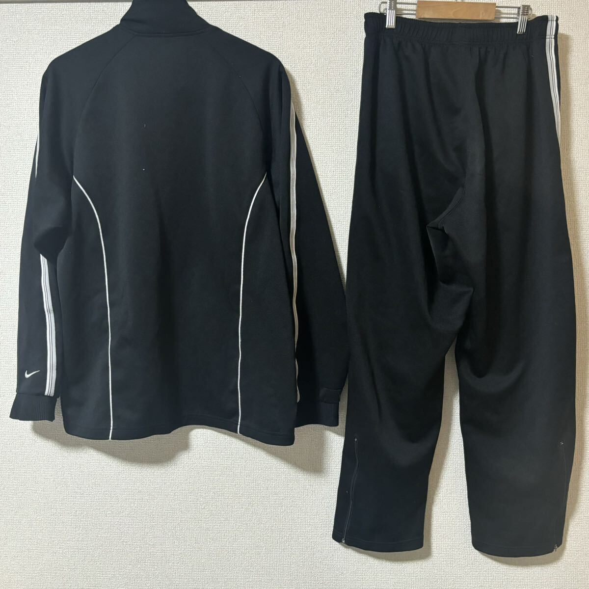 N□ NIKE ナイキ メンズ ジャージ 上下セットアップ XLサイズ 黒 N□ NIKE ナイキ メンズ ジャージ 上下セットアップ XLサイズ 黒