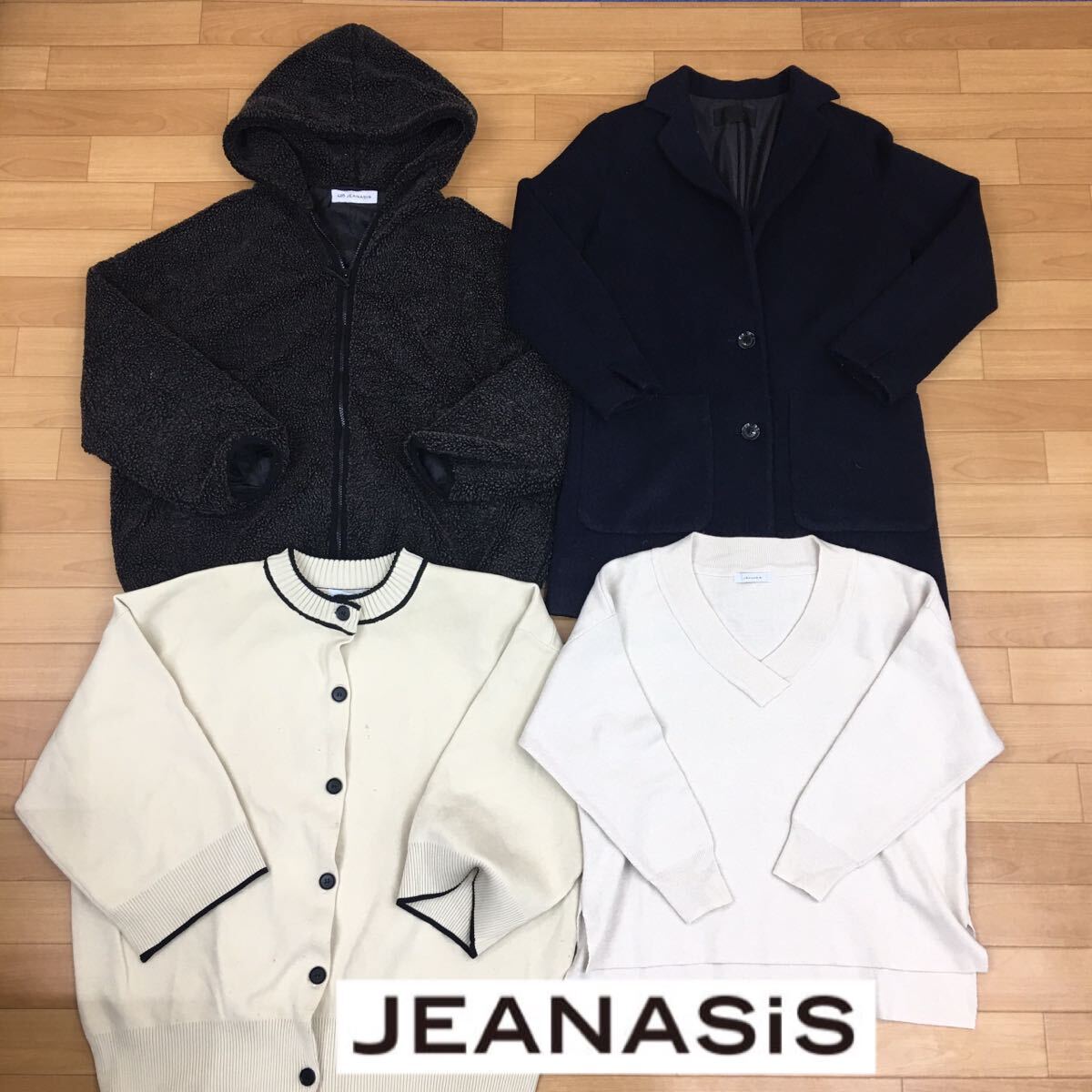 □4-65 レディース ミッシェルクラン ジーナシス まとめ売り 34点 トップス ボトムス ワンピース 婦人服 大量 ブランド 上品 コートの画像5