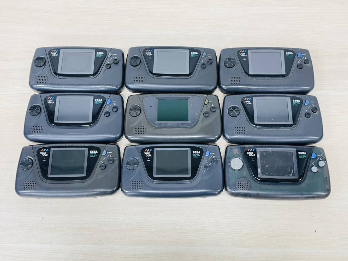 SEGA GAMEGEAR セガ ゲームギア 9台 まとめ売り D-9の画像1