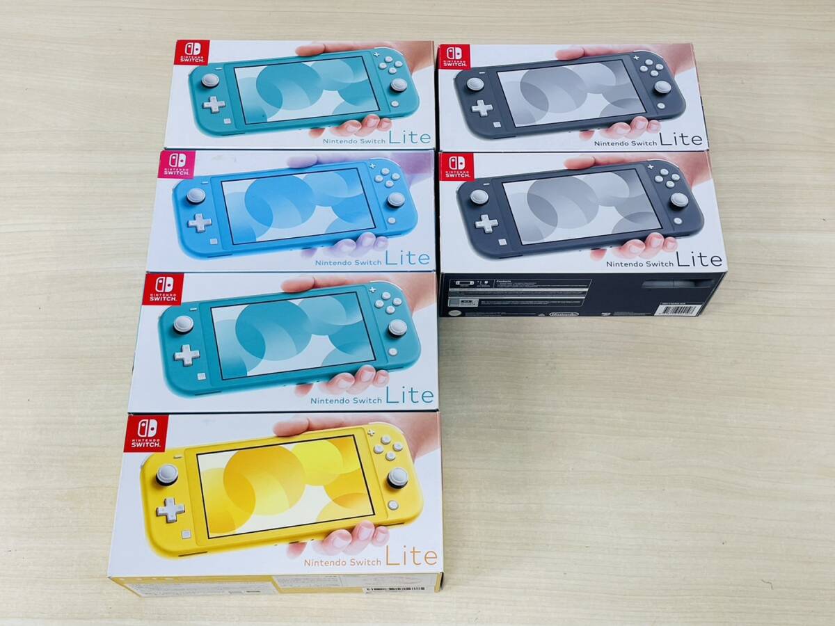 Nintendo Switch Lite ニンテンドー スイッチライト 箱付き 8台 まとめ売り ザシアン ザマゼンタ D-18の画像4