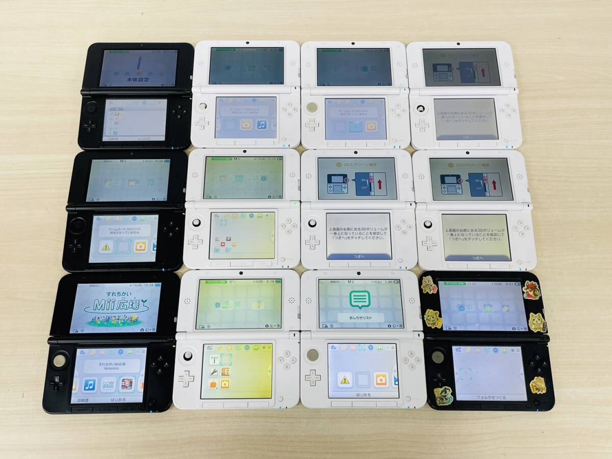 Nintendo 3DS LL ニンテンドー 3DS LL 12台 まとめ売り 通電確認済み E-7の画像2