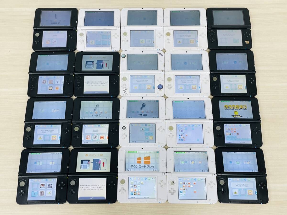 Nintendo 3DS LL ニンテンドー 3DS LL 20台 まとめ売り 通電確認済み H-3_画像2