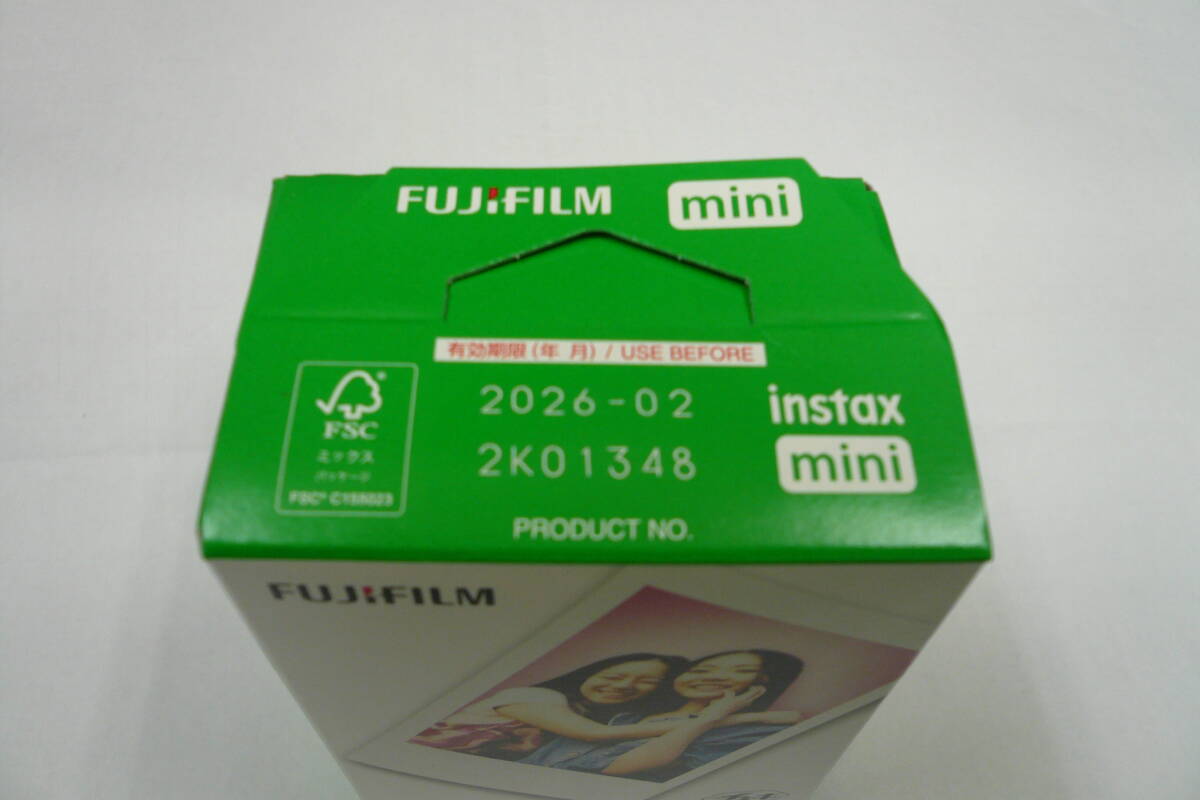 チェキ instax mini 20枚セット（１箱）新入荷品２０２６年２月期限の画像2