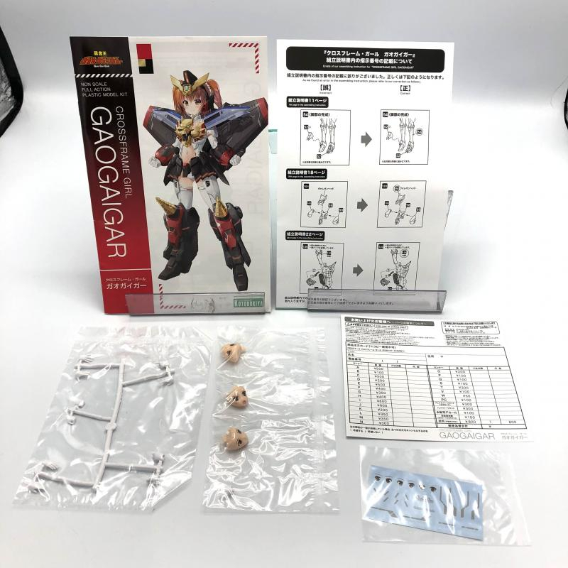 コトブキヤ 勇者王ガオガイガー クロスフレーム・ガール ガオガイガー 未組立品_画像10