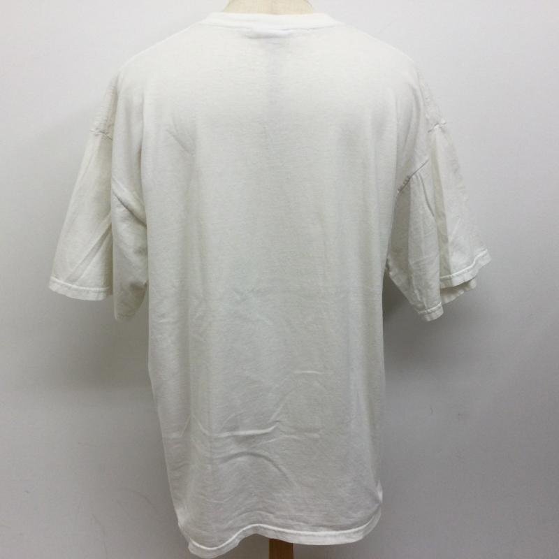 古着 DEL SOL デル ソル USA製 カメレオンプリント 半袖Tシャツ Tシャツ Tシャツ XL 白 / ホワイト プリント_画像4