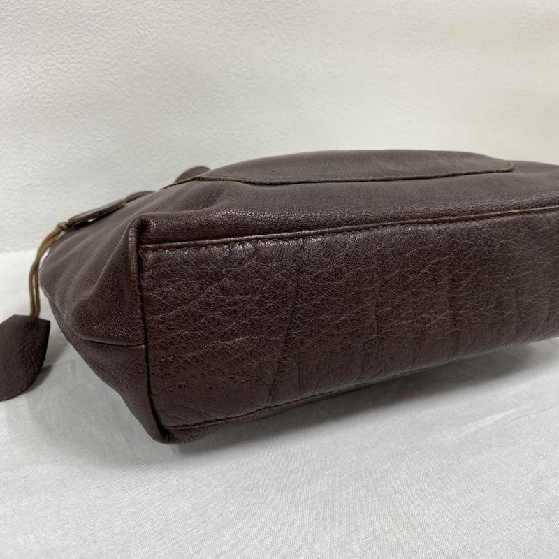 イビザ IBIZA レザー ショルダー バッグ Leather Shoulder Bag フクロウ ショルダーバッグ - 茶 / ブラウン_画像8
