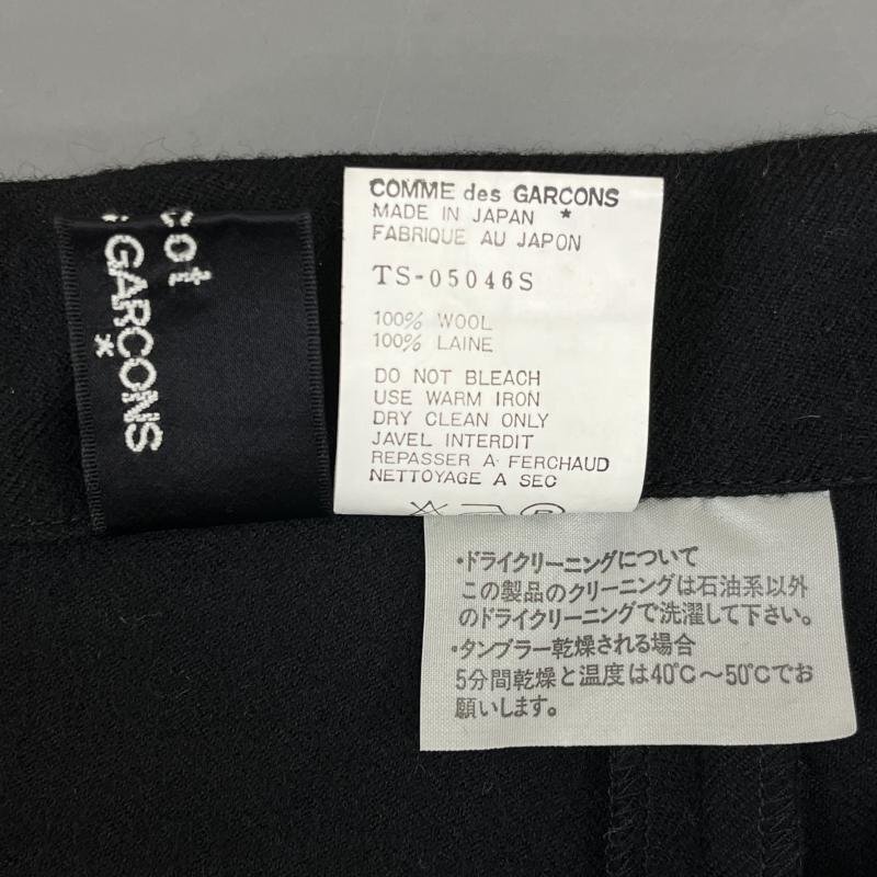 トリココムデギャルソン 80年代 TS-05046S ウール フレア スカート スカート S 黒 / ブラック_画像9
