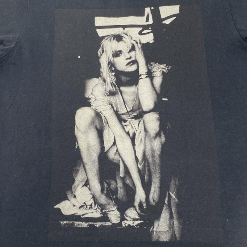 ヒステリックグラマー HYSTERIC GLAMOUR × Courtney Love コートニーラブ コラボ 0201CT13 S Tシャツ Tシャツ S 黒 / ブラックの画像2