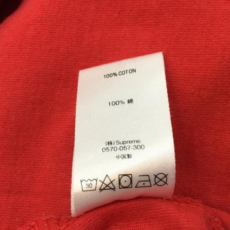 シュプリーム 19AW Trademark L/S Top コットン バックプリント Tシャツ Tシャツ S 赤 / レッド_画像10
