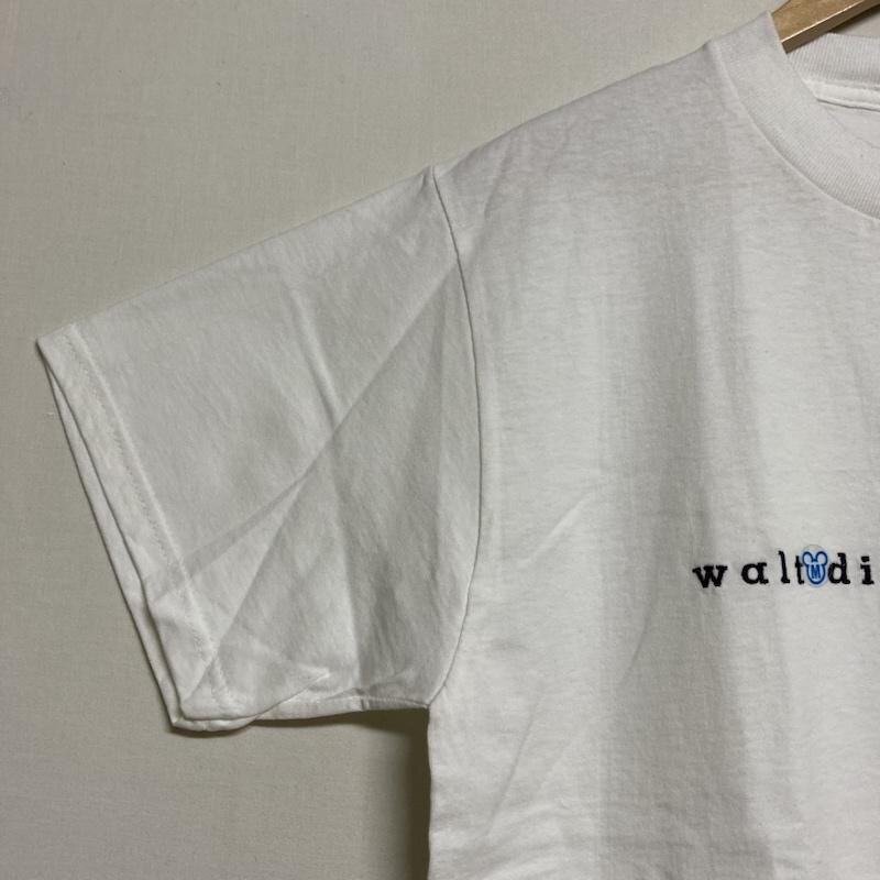 ＵＳフルギ WALT DISNEY WORLD コットン くまのプーさん 刺繍ロゴ 半袖 クルーネックTシャツ Tシャツ Tシャツ M 白 / ホワイト_画像4