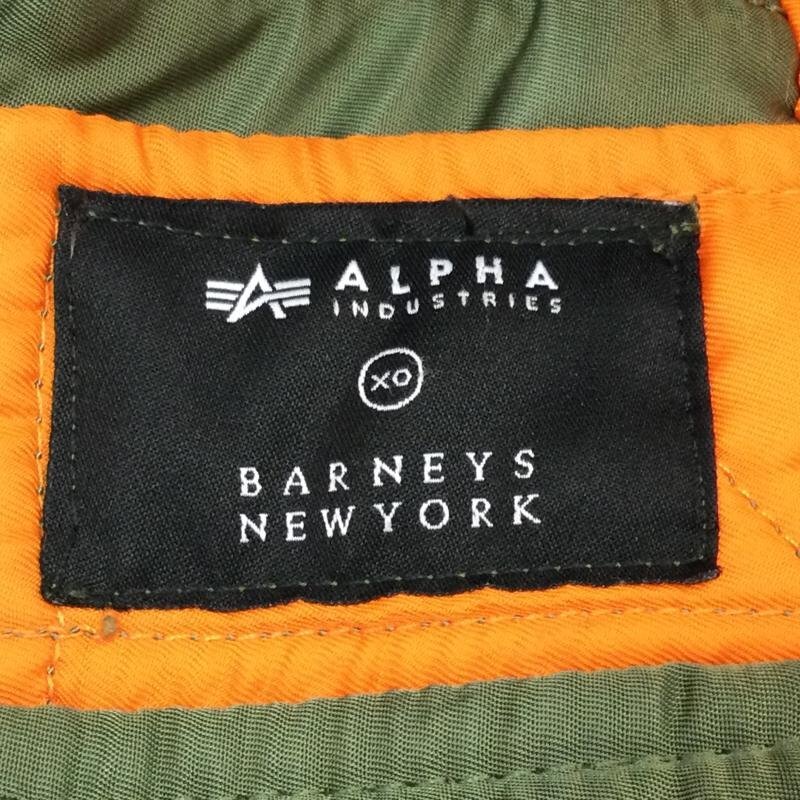 アルファ MA-1 ALPHA x BARNEYS NEW YORK ブルゾン ジャケット、上着 ジャケット、上着 S カーキ / カーキ X 橙 / オレンジ_画像3