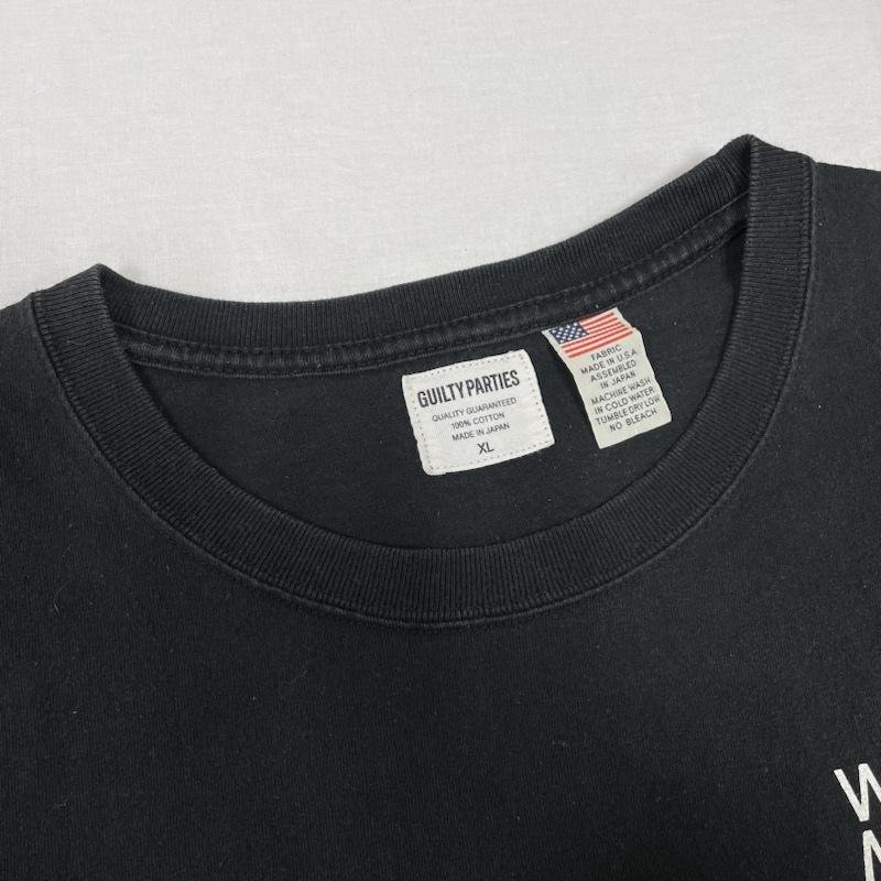 ワコマリア 2020ss USA BODY CREW NECK POCKET T-SHIRT 20SS-WMT-OP01 XL Tシャツ Tシャツ XL 黒 / ブラック X 白 / ホワイト_画像5