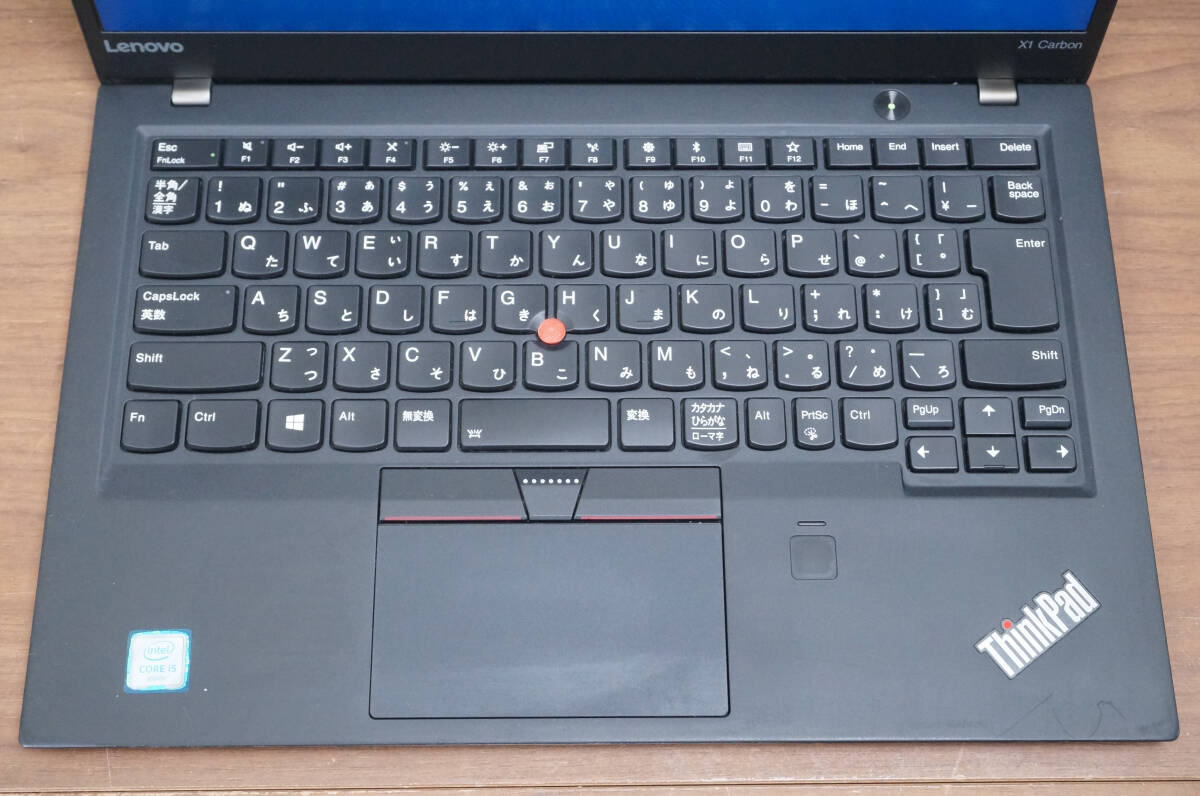Lenovo ThinkPad X1 Carbon 20K3-A00VJP《Core i5-6200U 2.30GHz / 8GB / SSD 128GB / Windows10 / Office》 14型 ノートパソコン PC 17677の画像4