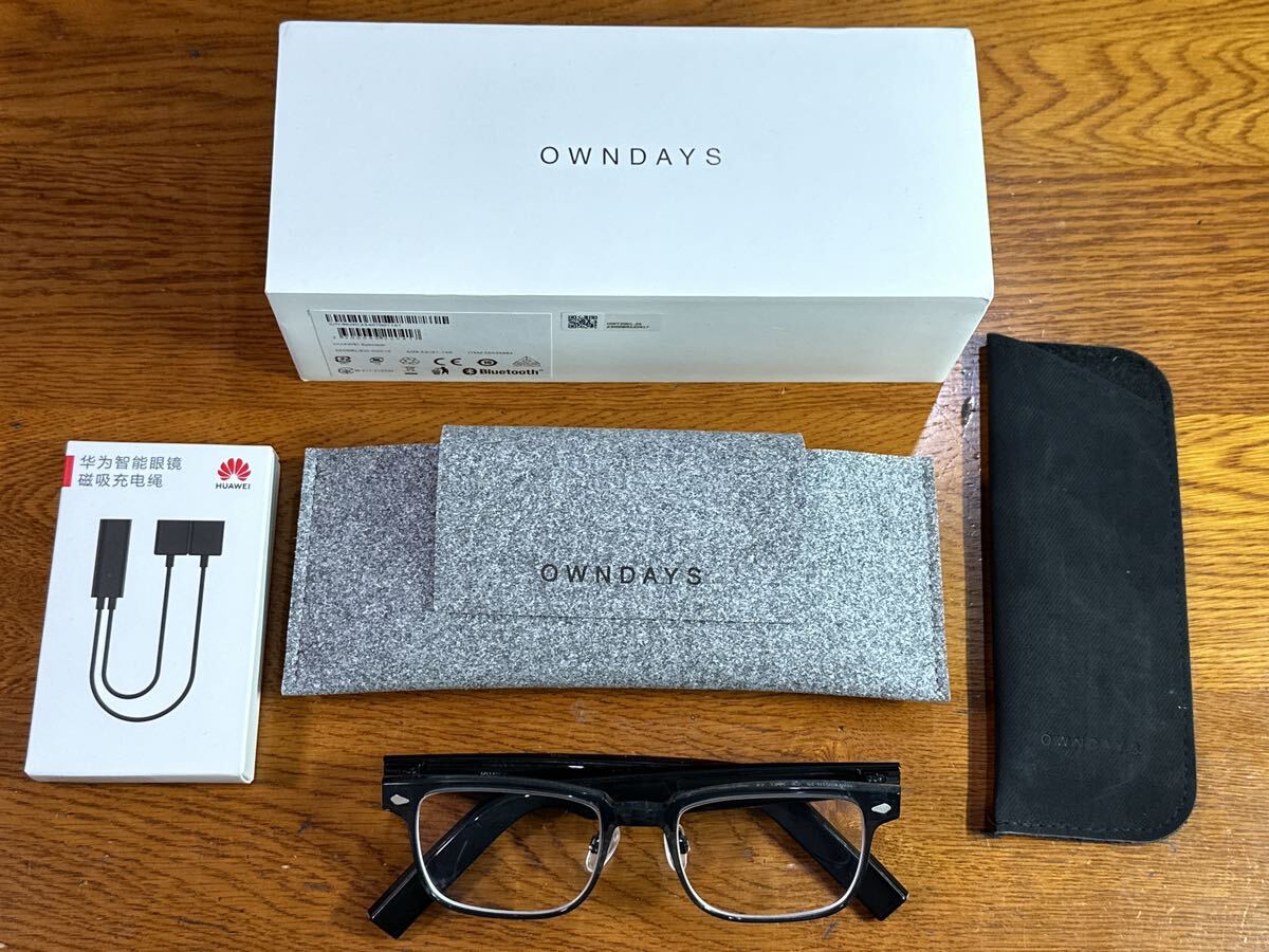 OWNDAYS x HUAWEI Eyewear・スナップレンズ、予備の充電ケーブル付き_画像1