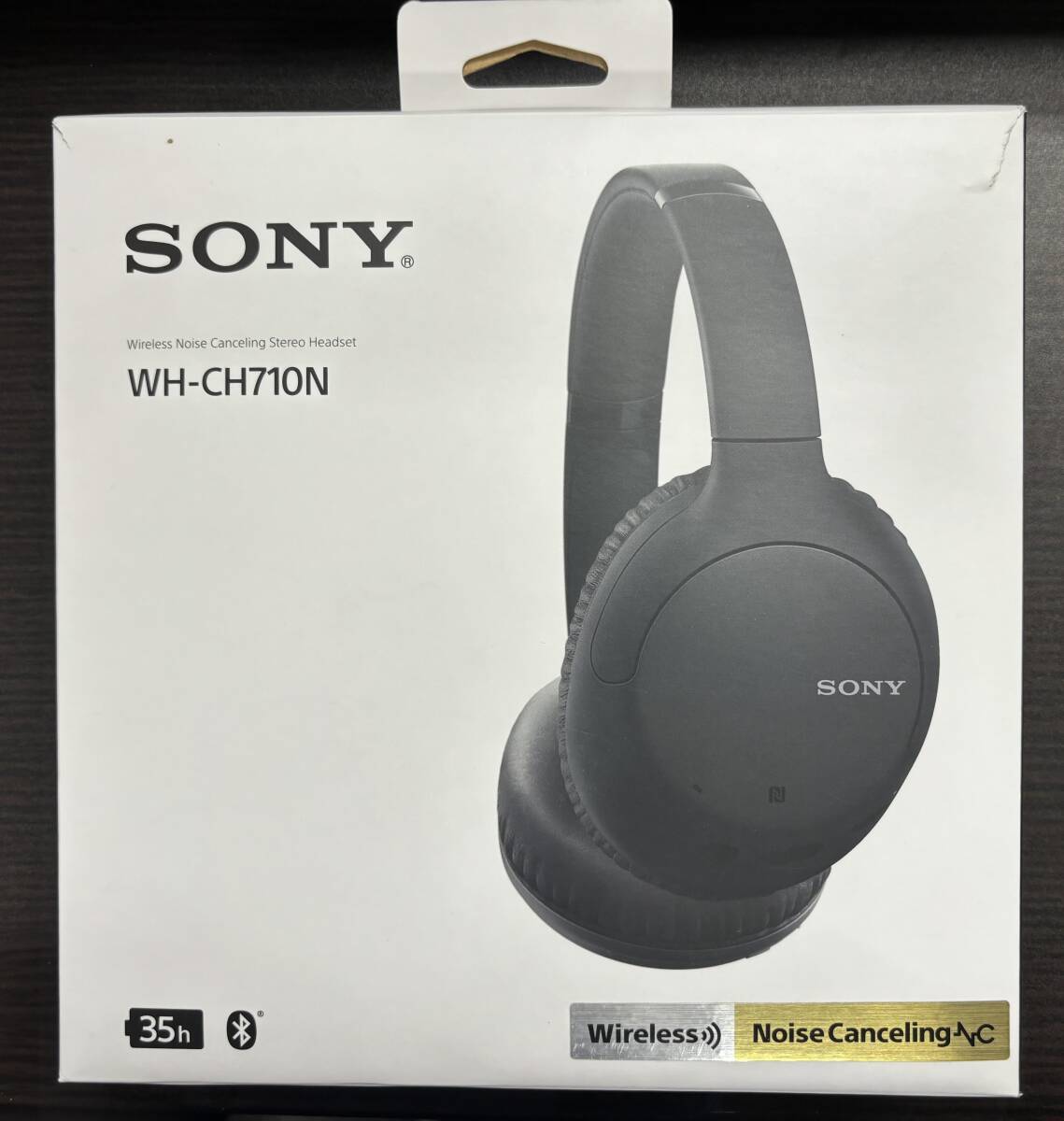 52S　【中古品】　SONY WH-CH710N　ワイヤレス ノイズキャンセリング ステレオ ヘッドホン 　美品
