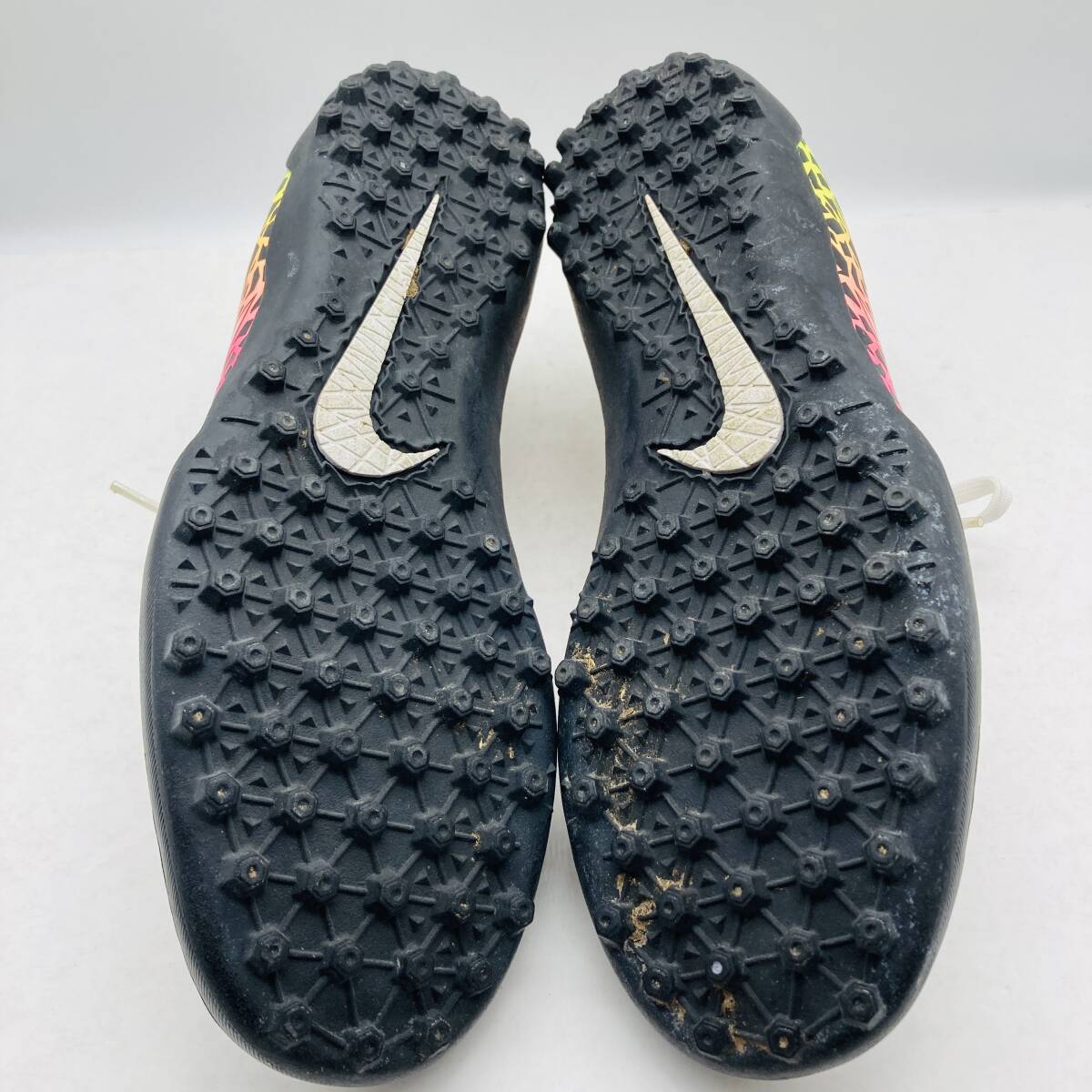 62S【中古品】ナイキ NIKE「ハイパーヴェノムフェロンⅡ」フットサルシューズ サイズ27.0cm カラー ホワイト_画像5