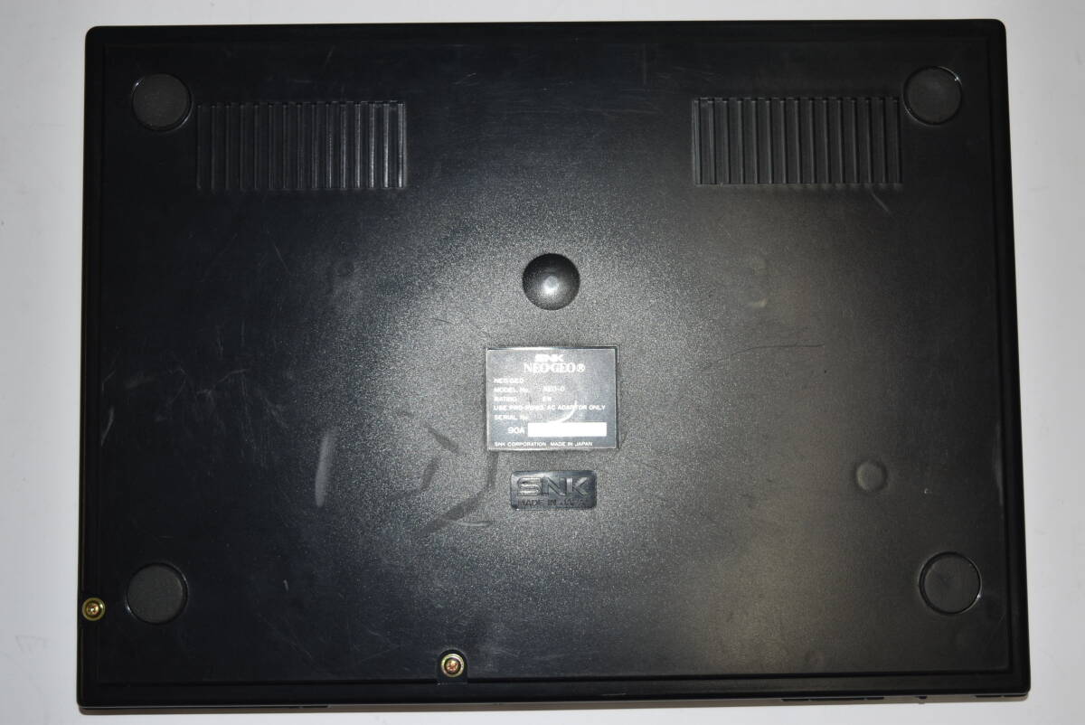 25M 【中古品】 SNK NEO GEO 本体 ACアダプター ネオジオ エス・エヌ・ケイ NEO-POW3 NEO-0の画像7