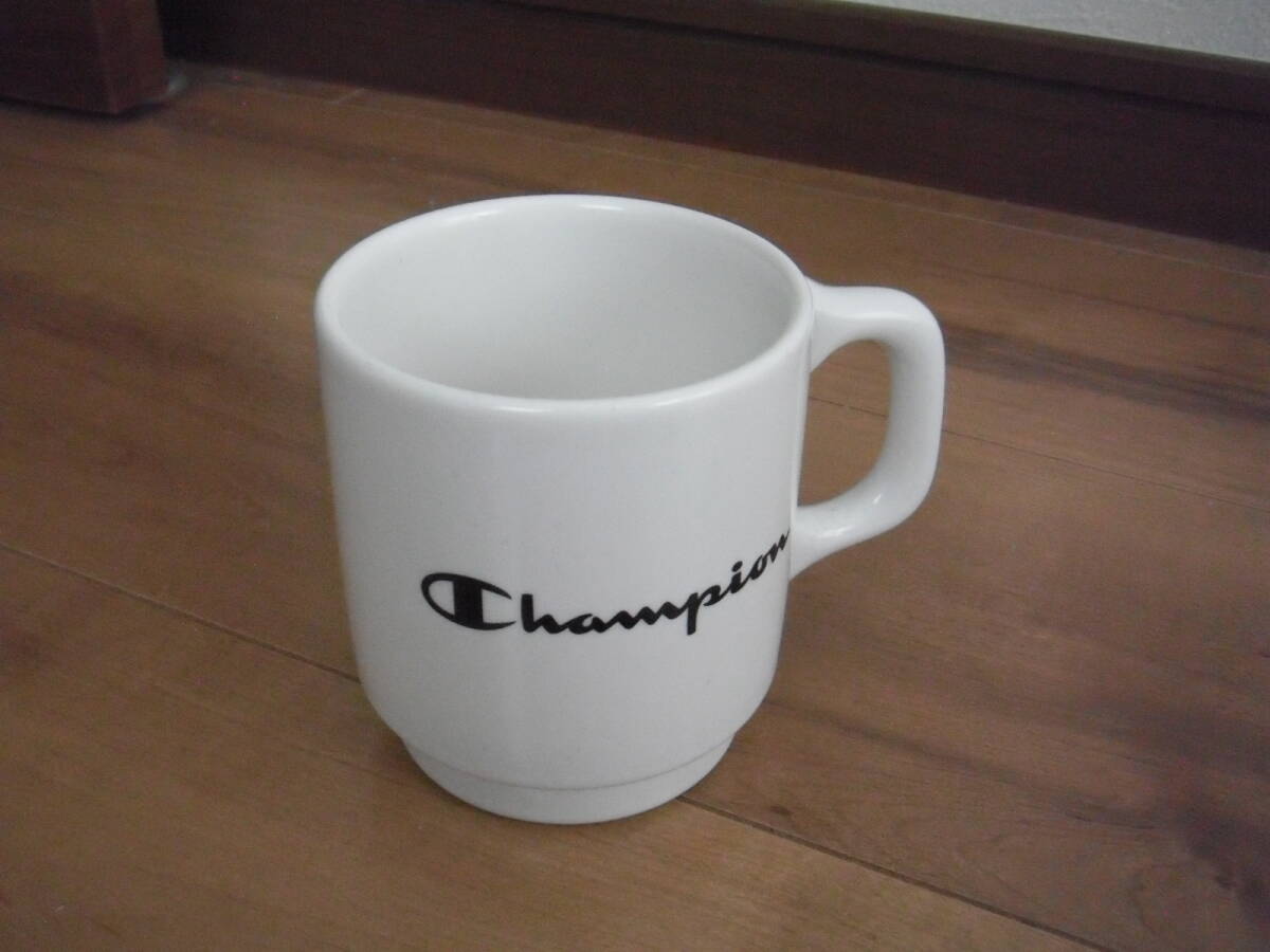 チャンピオン　コップ　カップ　白　ホワイト　CHAMPION_画像1