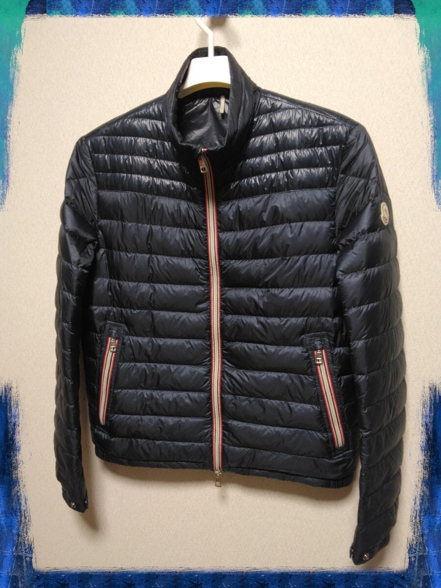 Moncler 2 Daniel M ● L Официальная сертификация реальность ● Light Down Jacket ● Внешняя блузон Ультра -холодная защита линия триколор ● Бесплатная доставка