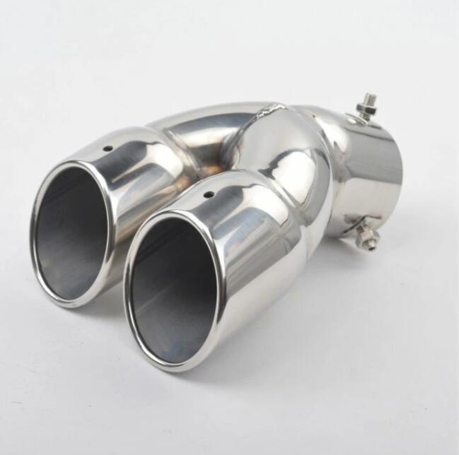  new work automobile Toyota Crown 210 series Athlete Royal saloon oval dual muffler cutter Royal saloon oval 2 piece set 