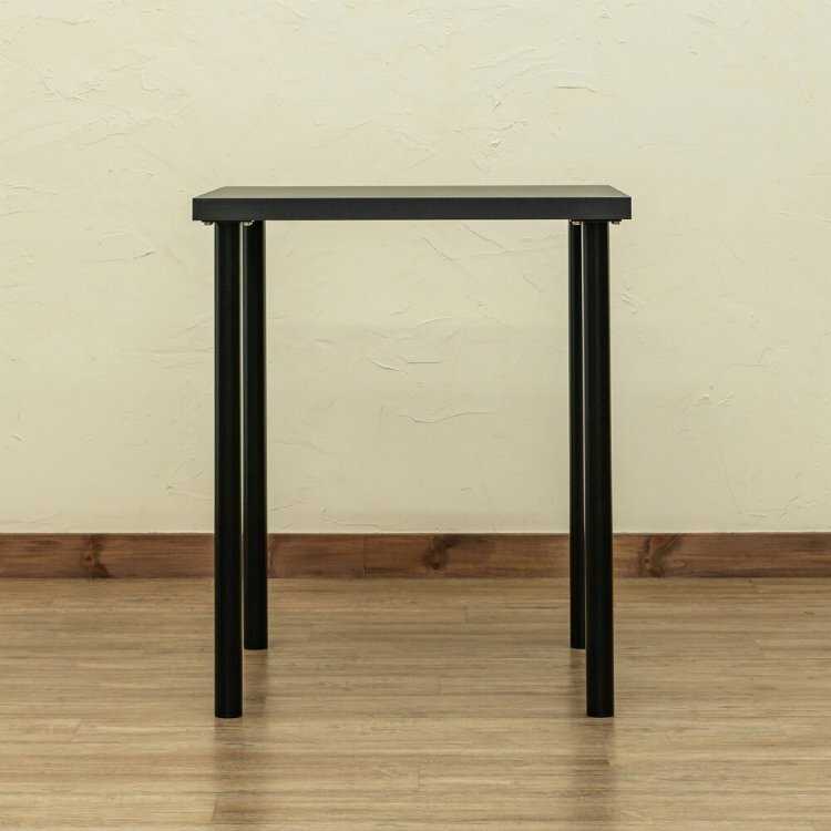机 台 テーブル デスク つくえ 正方形 パソコンデスク 白 簡易 補助 サブ フリーテーブル 小さめ ダイニングテーブル ホワイト色の画像3