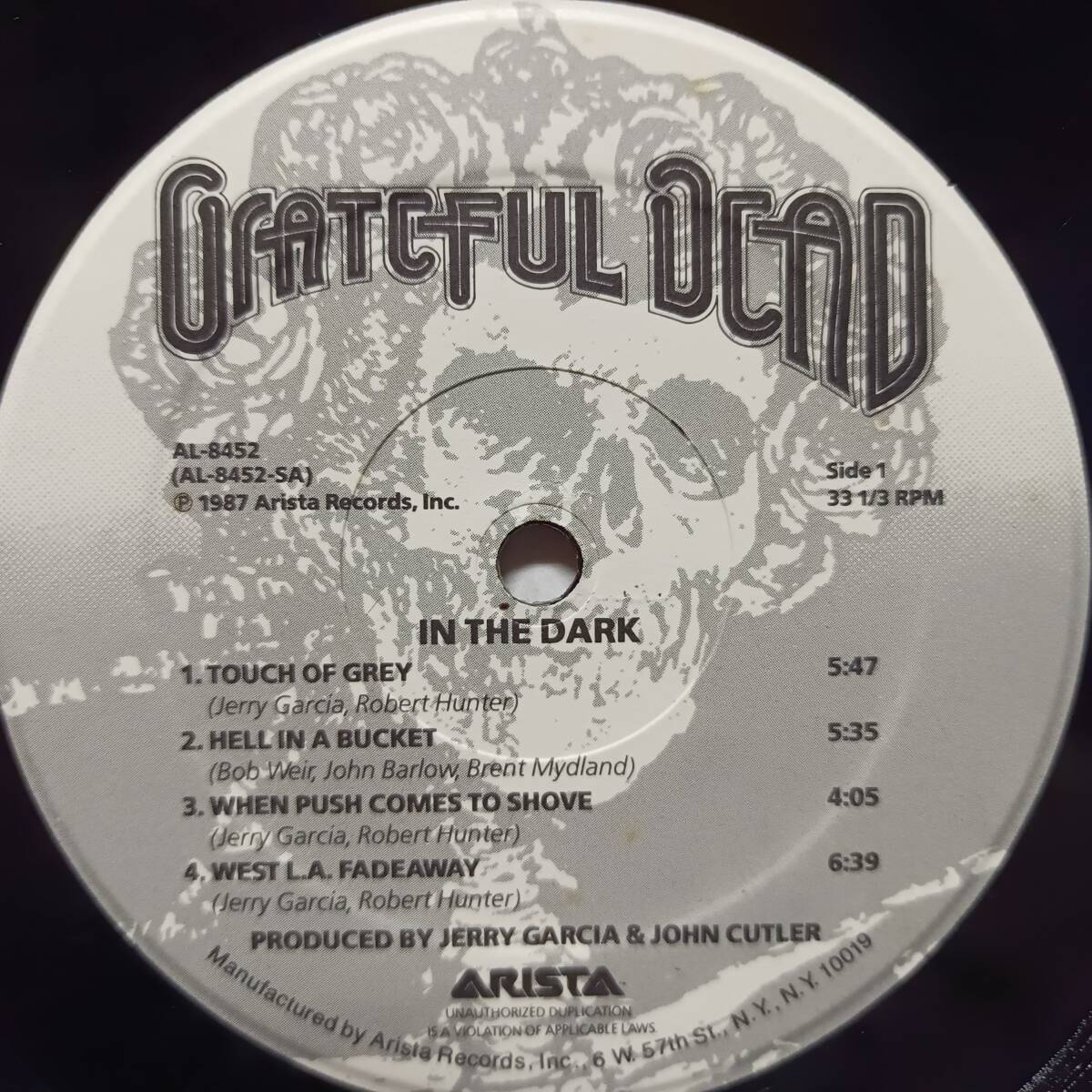 即決 GRATEFUL DEAD In The Dark　US　グレイトフル・デッド YA _画像6