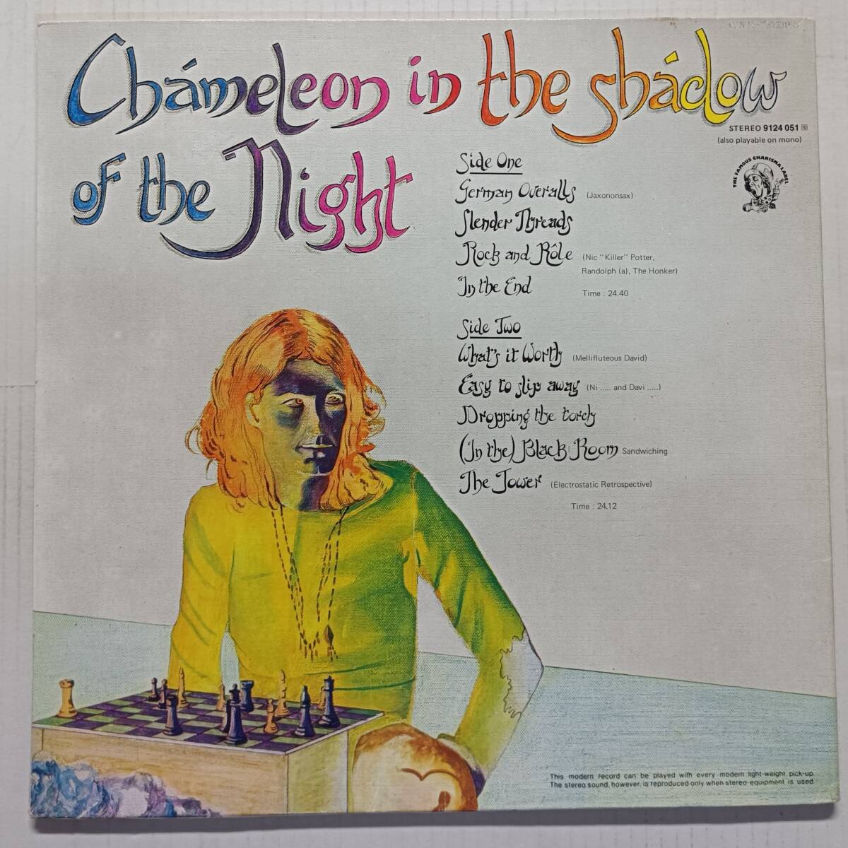 即決 PETER HAMMILL Chameleon In The Shadow Of The Night 再発 ピーター・ハミル YAの画像2