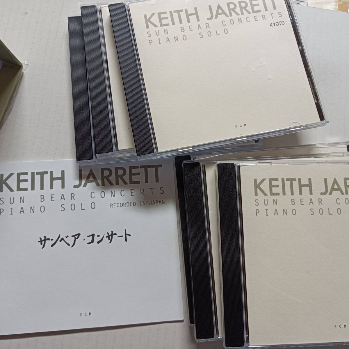 即決 美品 KEITH JARRETT Sun Bear Concerts Piano Solo 6CD BOX キース・ジャレット サンベア・コンサート YAの画像4