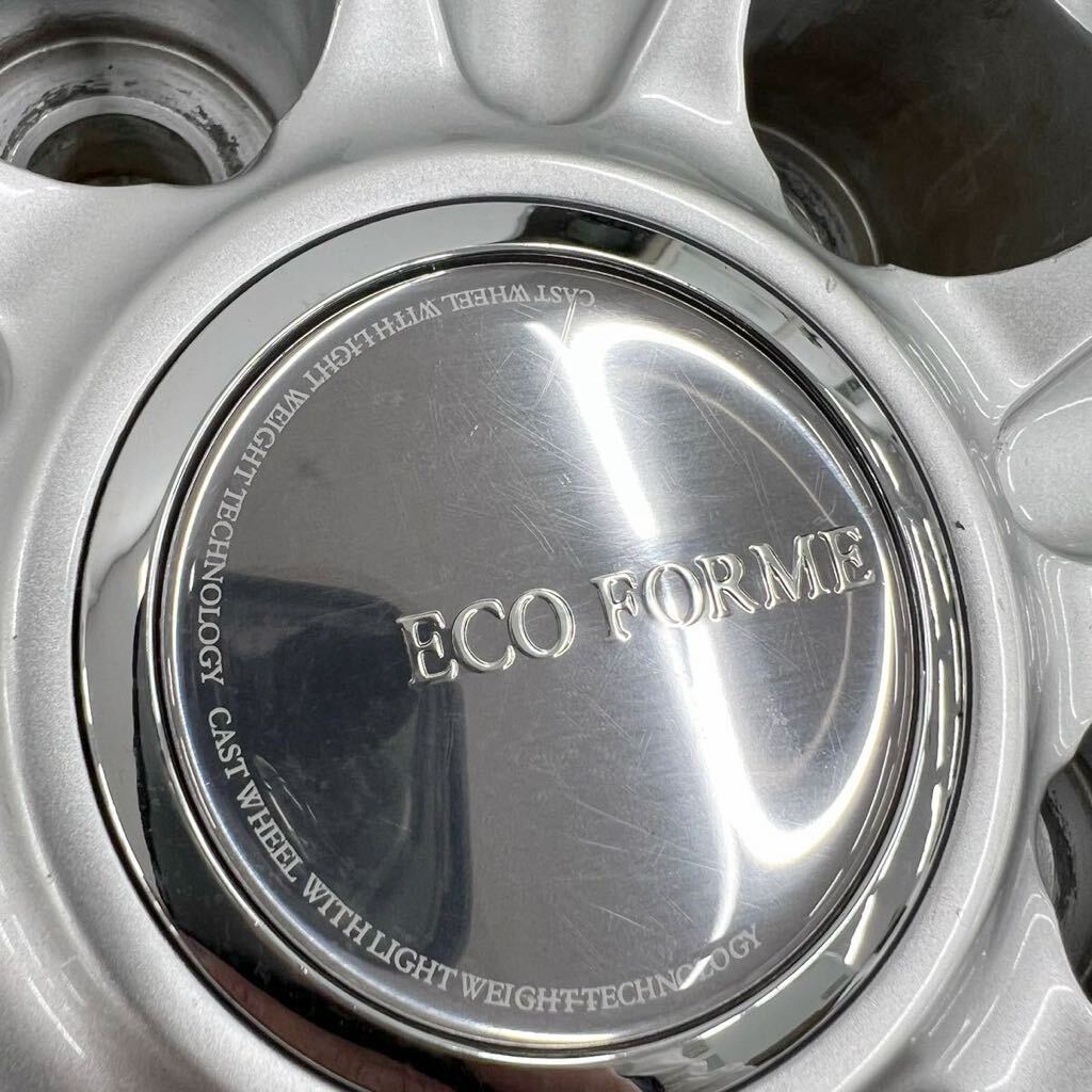 ★アルミ ホイール 4本セット ECO FORME エコフォルム★SE-15 CRS15 6E56S VIA690KG★16×6 1/2 J★IS39★1円〜の画像2