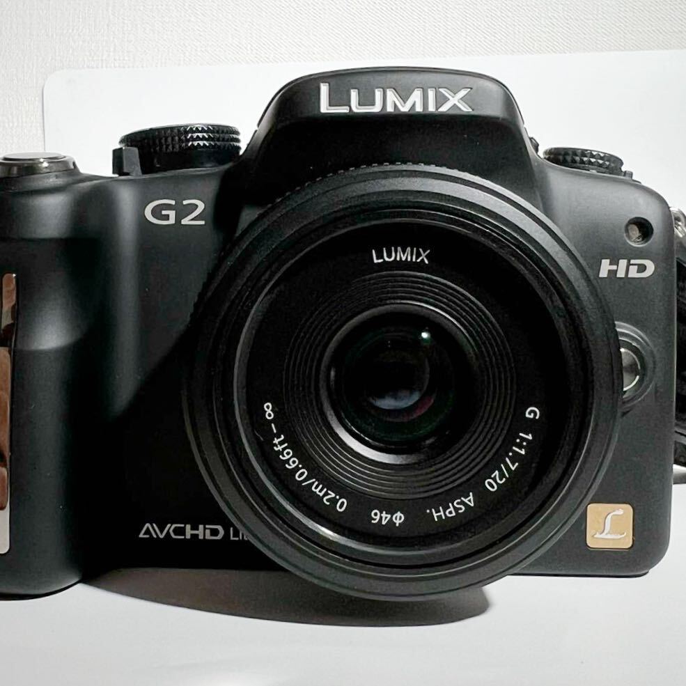 ★LUMIX DMC-G2＋レンズセット★LUMIX G 20mm F1.7 ASPH.★Panasonic パナソニック ルミックス★ミラーレス デジタル一眼レフカメラ★1円〜_画像8