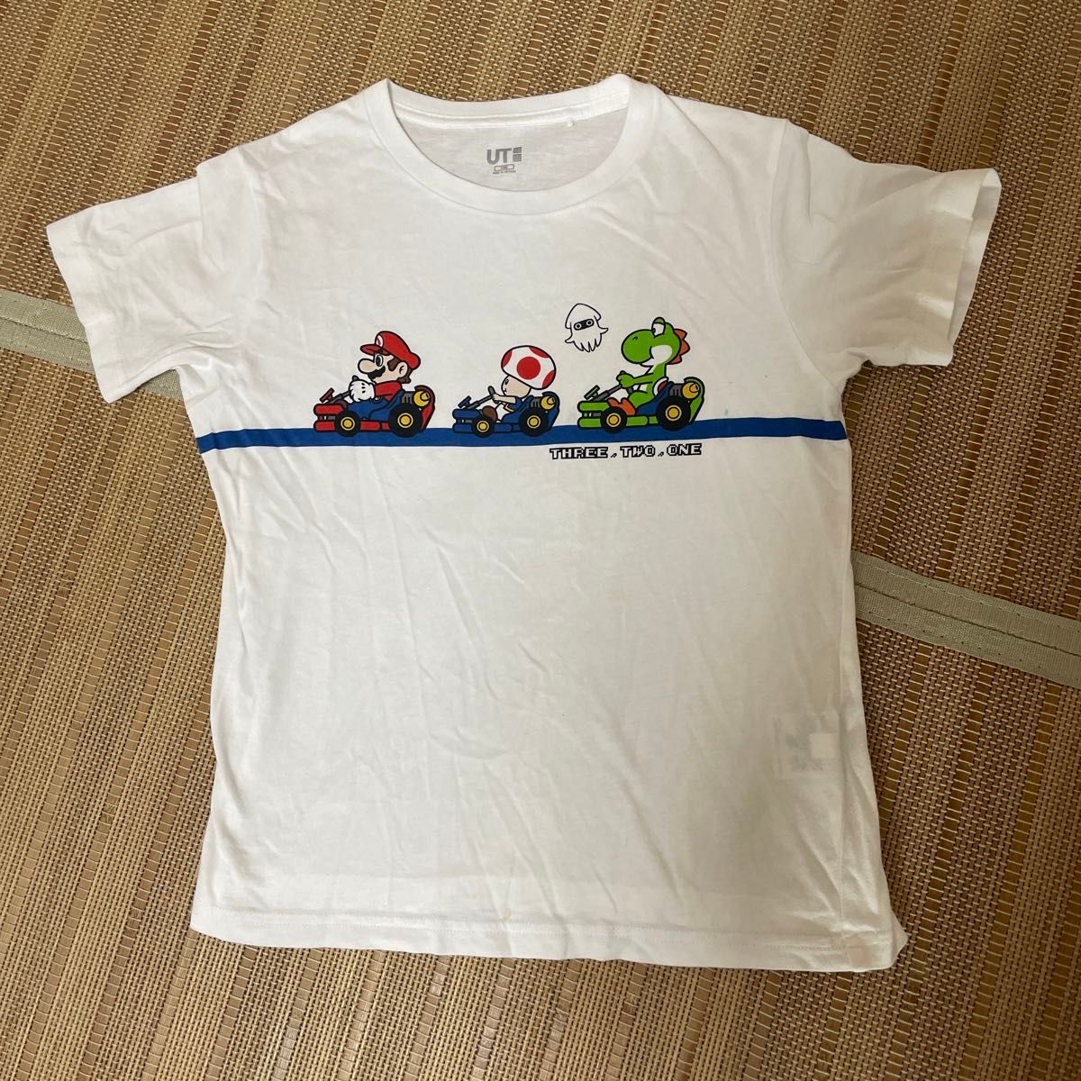 ユニクロ　Tシャツ 130  マリオ ① 