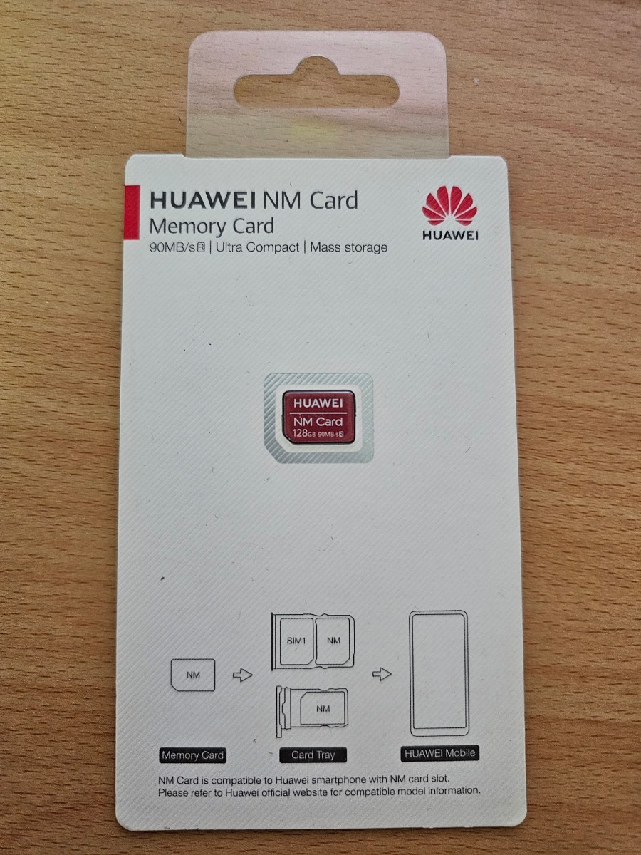 HUAWEI NMカード 128GB 国内正規品 新品未開封 NM Card ファーウェイ 数量3の画像1