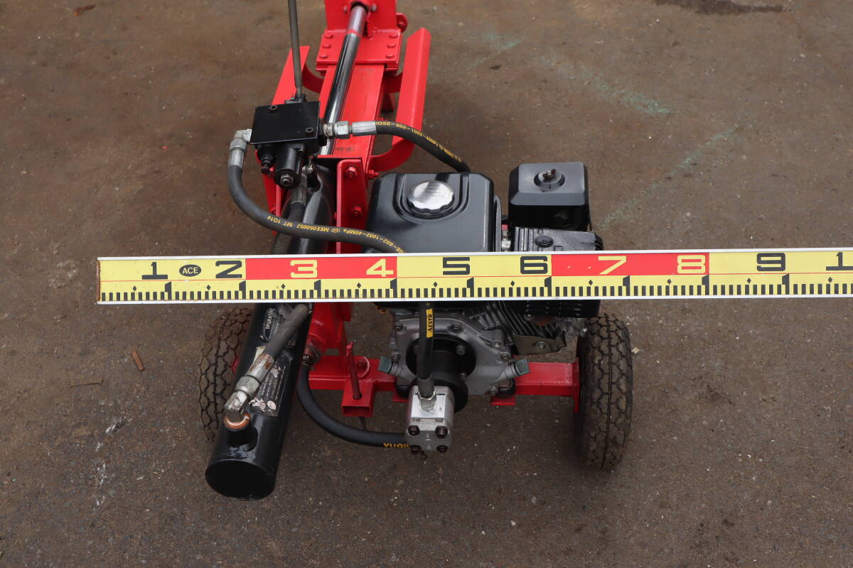 薪割機 　油圧　エンジン　ガソリン　15t　動作確認済　即決価格_画像5