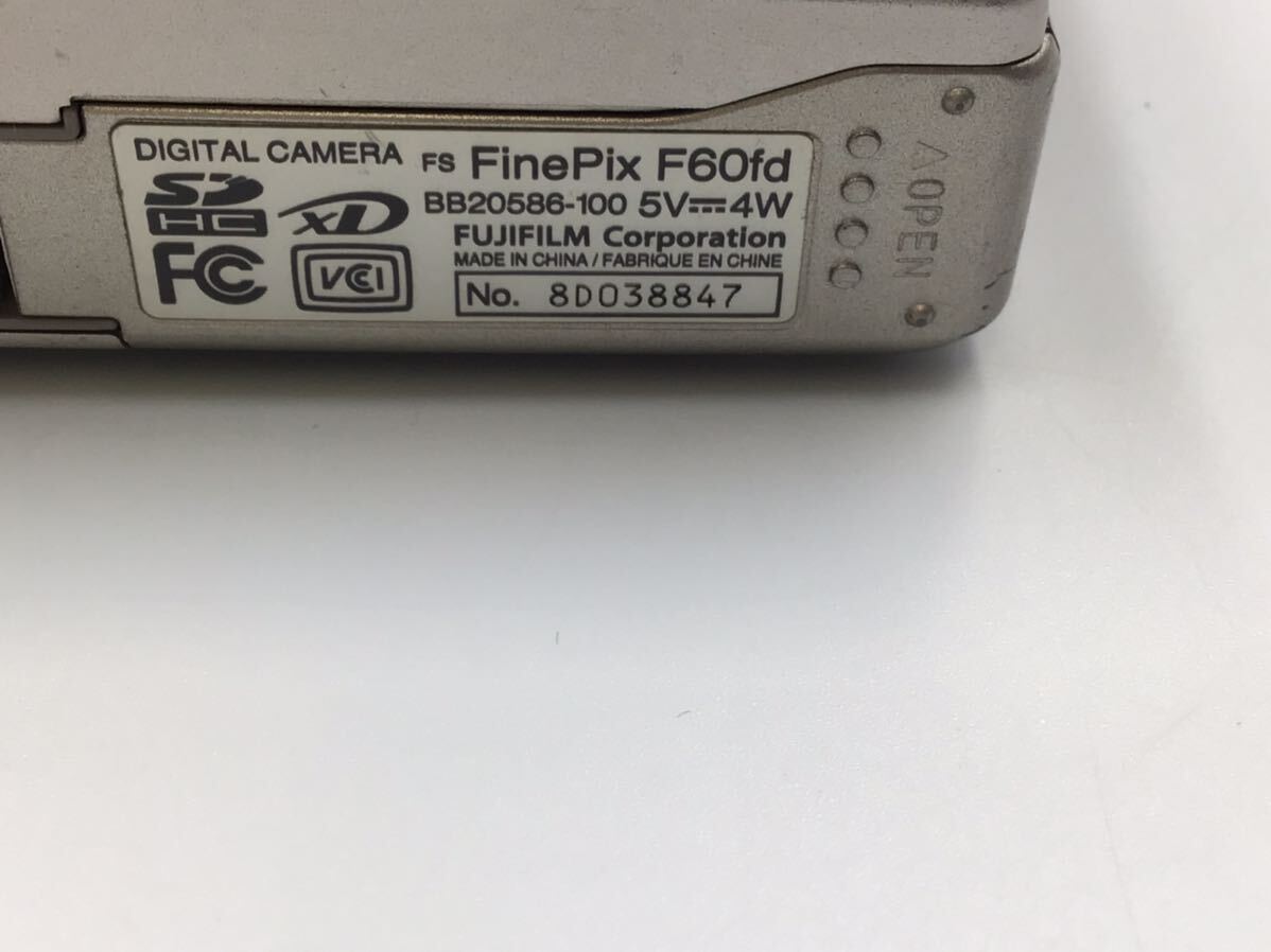 38847 【動作品】 FUJIFILM 富士フイルム FinePix F60fd コンパクトデジタルカメラ 純正バッテリー付属 の画像9
