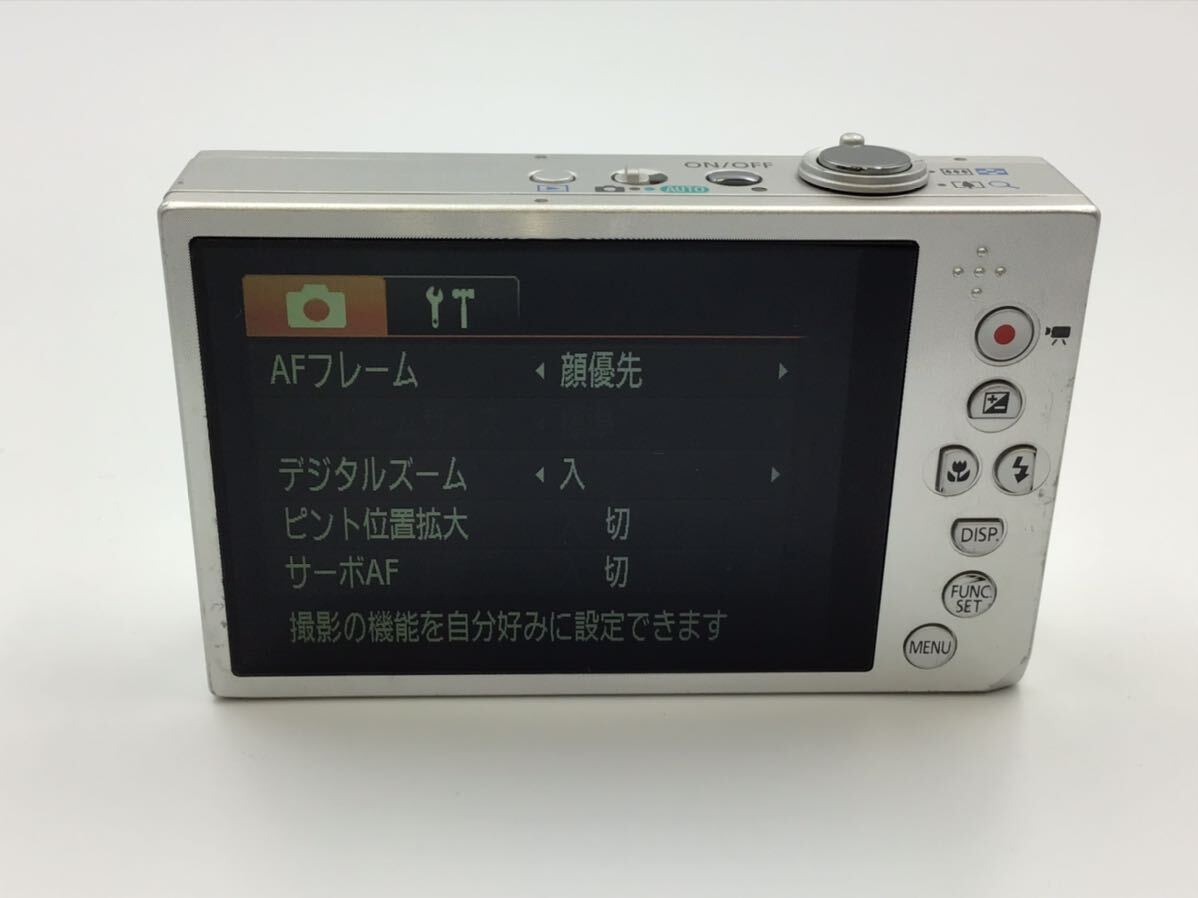 00626 【動作品】 Canon キャノン IXY 3 コンパクトデジタルカメラ 純正バッテリー付属の画像6